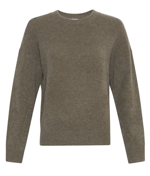 MSCH Festina Hope Strik Pullover, Støvet Grøn